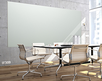 eisys Non-Glare Frameless Glass Marker Board