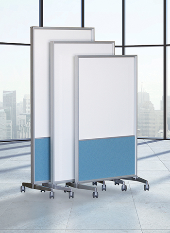 VIP Mobile Magnetic Glassboard