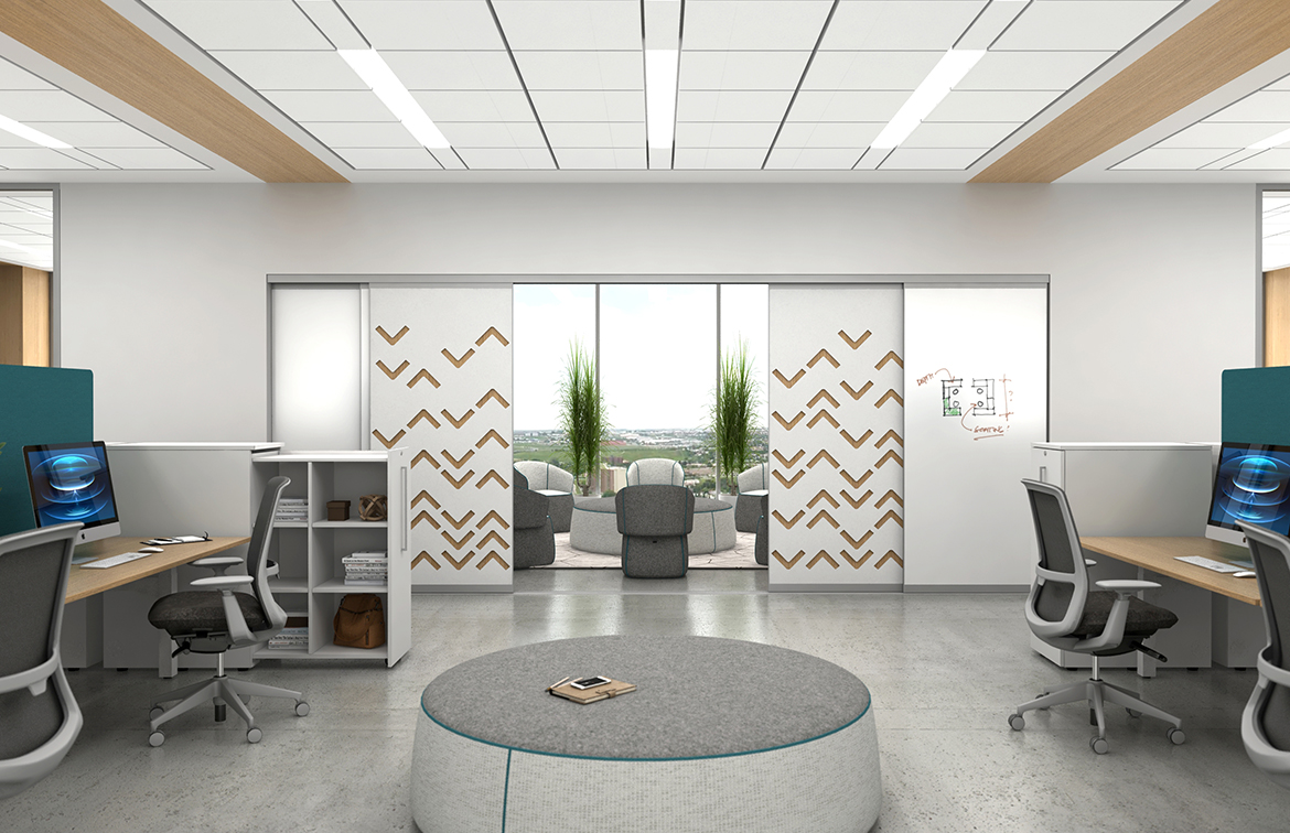 coronaVISUAL VIP+ Sliding Wall Panels