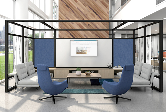 Intersection Space w/Acousticor Panels